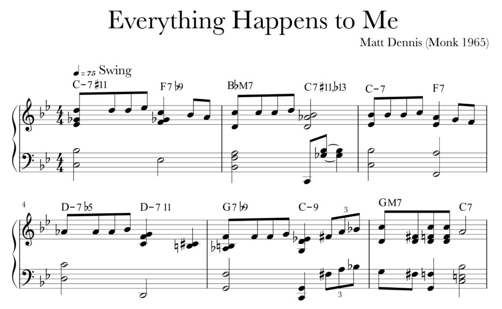 Everything Happens to me