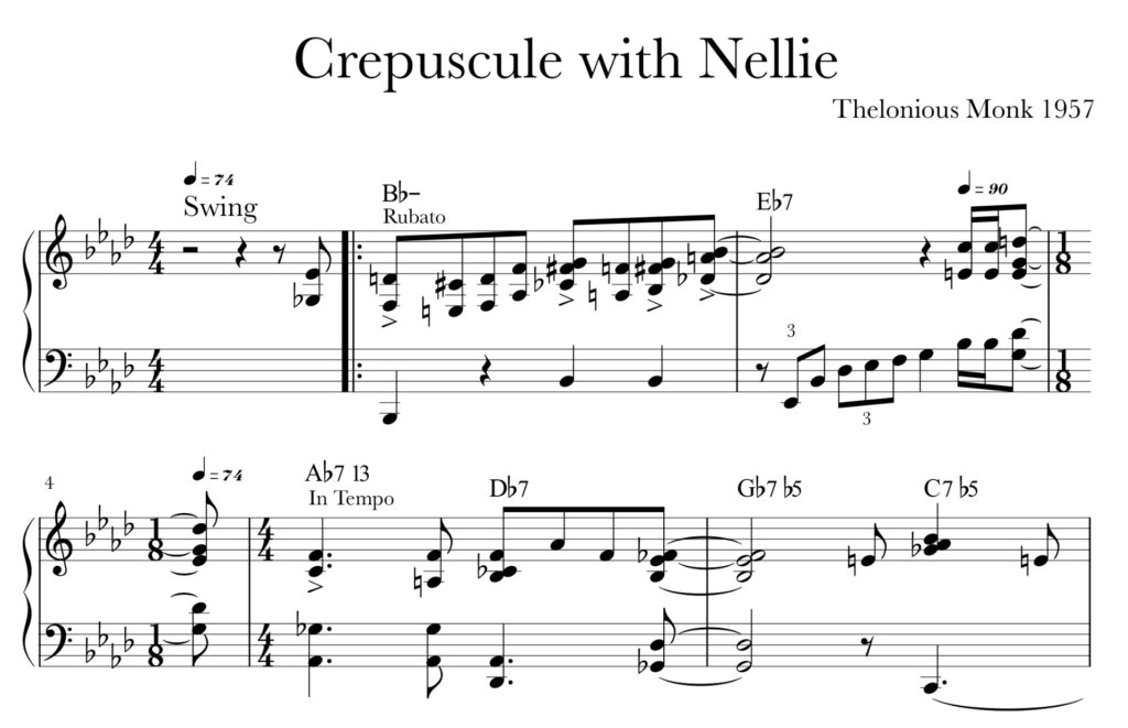 Crepuscule with Nellie