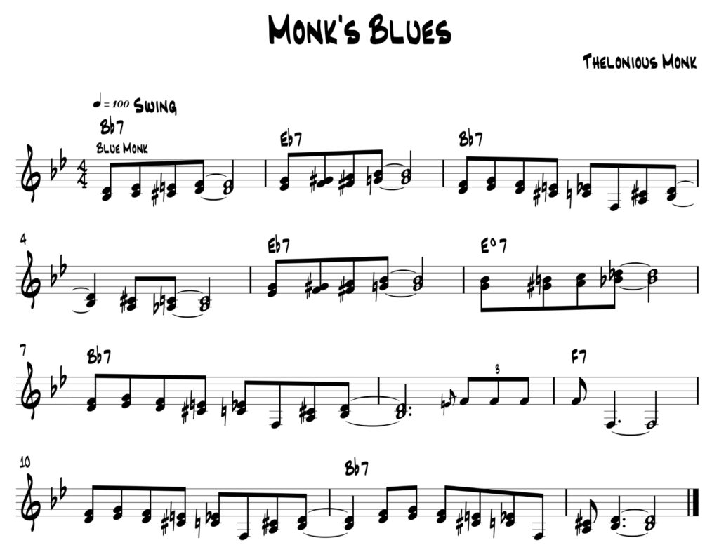 Monk Blues