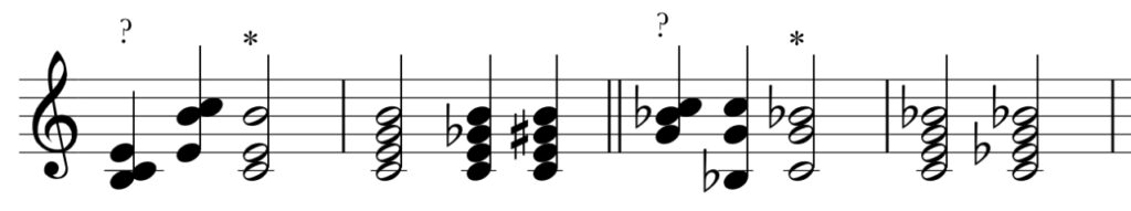 Incomplete chords