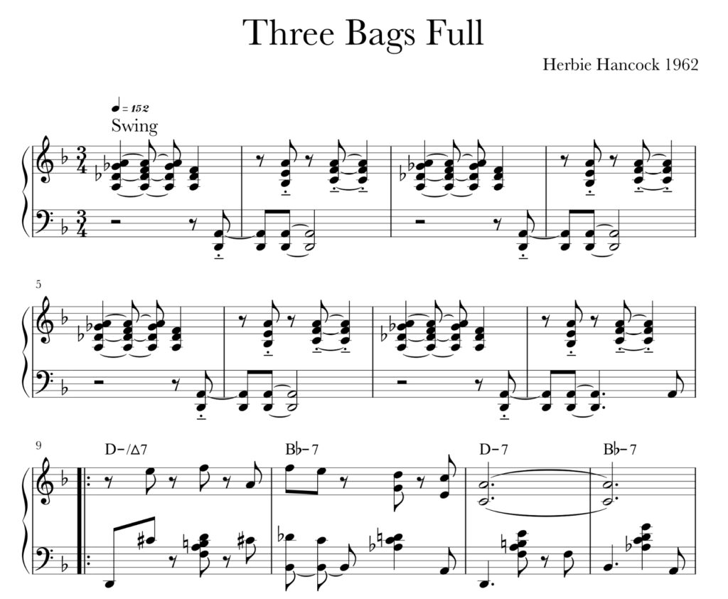 Three Bags Full